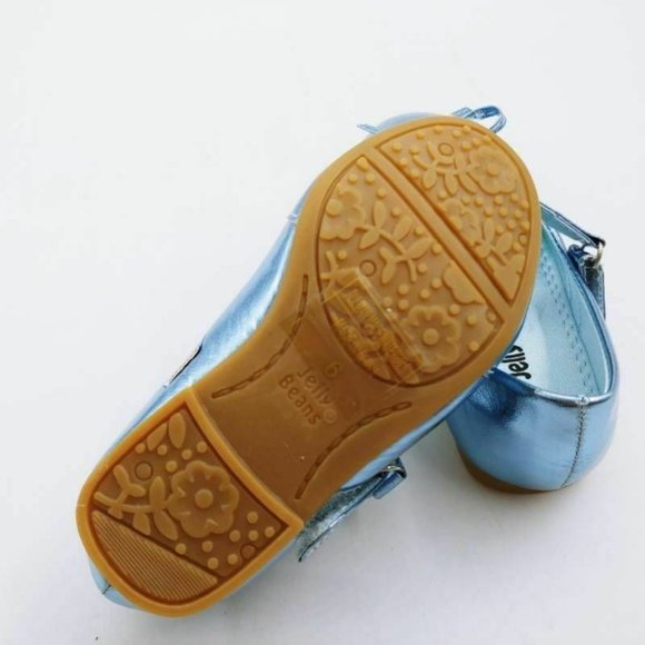 JELLY BEANS Baby Girls Cirona Flat Shoes 6 New - Picture 4 of 10
